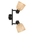 ATMOSPHERA - Applique murale/plafonnier Lio beige 28x17cm - vignette