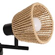 ATMOSPHERA - Applique murale/plafonnier Myha beige 28x15cm - vignette