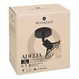 ATMOSPHERA - Applique murale/plafonnier Adelia noir 10x10cm - vignette