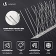 VOUNOT - Pic Anti-Pigeon en Acier Inoxydable 4.5M Pack de 18 modules - vignette