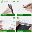 VOUNOT - Pic Anti-Pigeon en Acier Inoxydable 6.5M Pack de 26 modules - vignette