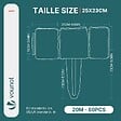 VOUNOT - Bordure de jardin plastique PP imitation pierre 20m - vignette