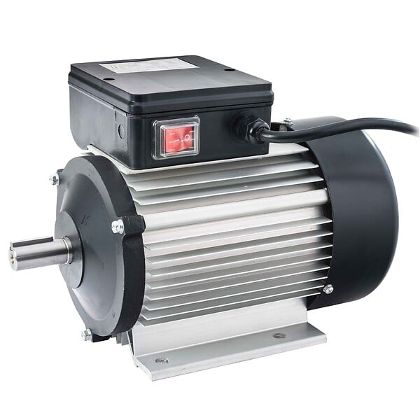 RIBITECH - moteur électrique 2cv mono 2800 tr/min avec interrupteur - m2m28 - large