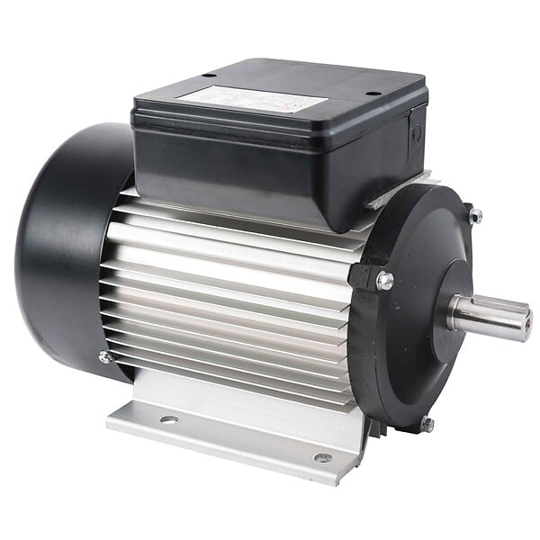 RIBITECH - moteur électrique 2cv mono 2800 tr/min avec interrupteur - m2m28 - large