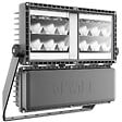 GEWISS - Projecteur LED extérieur SMART PRO 2.0 3000K Asymétrique A1 1-10V 2x80 LED - GEWISS - GWP2273CS - vignette
