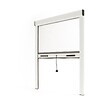 AVOSDIM - Moustiquaire Enroulable pour Fenêtre - L.125 x H.160cm Recoupable - Alu Blanc - Store Moustiquaire - vignette