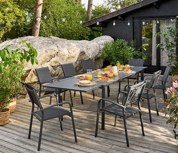 MODE DE VIE - Table extensible Nikky -L198-295cm - large