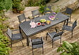 MODE DE VIE - Table extensible Buffalo 2 - ALuminium - Anthracite - vignette