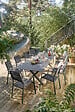 MODE DE VIE - Table de jardin extensible Denver - Aluminium -  Anthracite - vignette