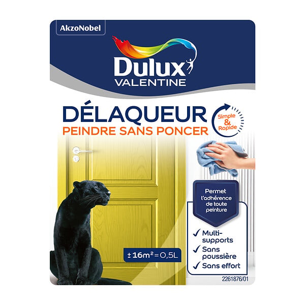 DULUX VALENTINE - Délaqueur préparateur de supports - 0,5L - large