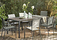 Fauteuil de jardin empilable Solena - Bleu - vignette