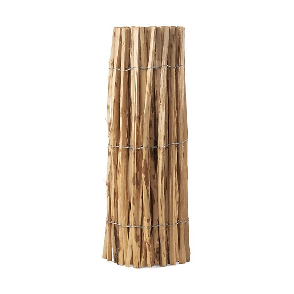 EASY CLOTURE - Ganivelle clôture en bois L 5m x H 1m20 - Espacement des piquets 3 à 5 cm - large