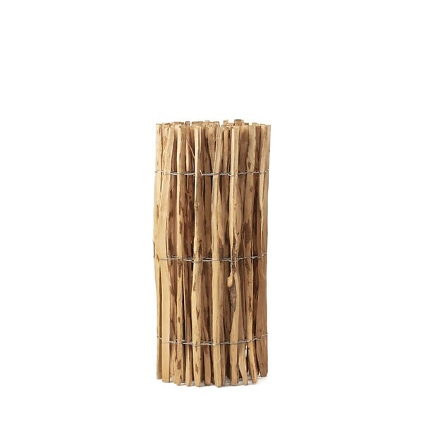 EASY CLOTURE - Ganivelle clôture en bois L 5m x H 0m80 - Espacement des piquets 3 à 5 cm - large
