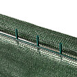 EASY CLOTURE - Brise vue toile en rouleau haute densité Occultation très élevée (350gr/m²) H 1m53 longueur 10M - Vert - vignette