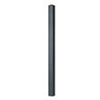 EASY CLOTURE - Poteau aluminium tradition style ferronnerie à sceller universel pour portail et portillon chapeau inclus H2.36 m Gris - vignette