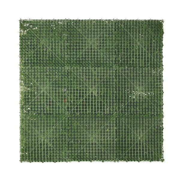 EASY CLOTURE - Mur végétal artificiel extérieur et intérieur 1m x 1m fougère - large