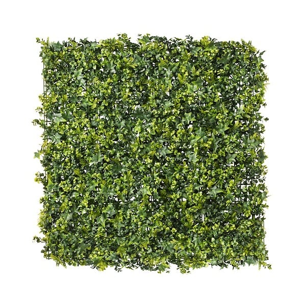 EASY CLOTURE - Mur végétal artificiel extérieur et intérieur 1m x 1m Lierre - large
