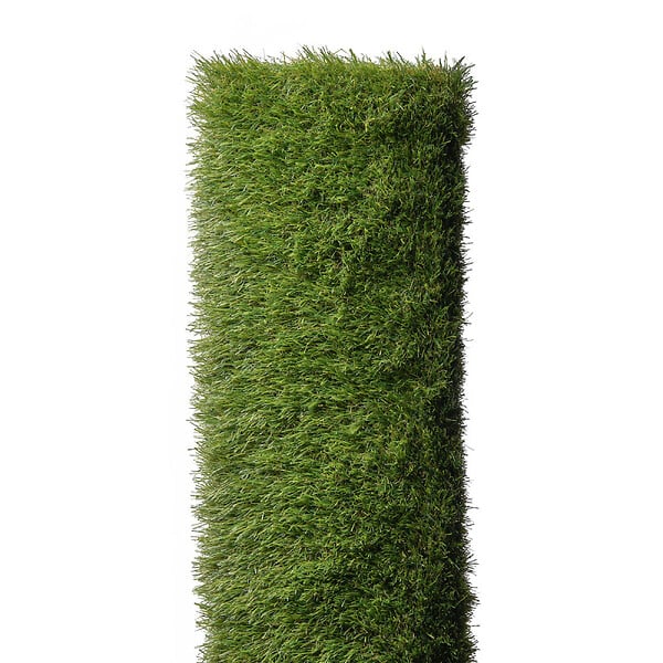 EASY CLOTURE - Gazon synthétique Kit complet prêt à poser Pelouse artificielle en rouleau 2mx3m (soit 6m²) Hauteur des brins 38mm Décoration pour jardin balcon terrasse - large