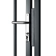 EASY CLOTURE - Portail barreaudé acier galvanisé passage 4m00 H 1m80 Gris anthracite - vignette