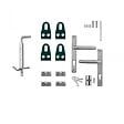 EASY CLOTURE - Portail barreaudé acier galvanisé passage 4m00 H 1m20 Vert - vignette