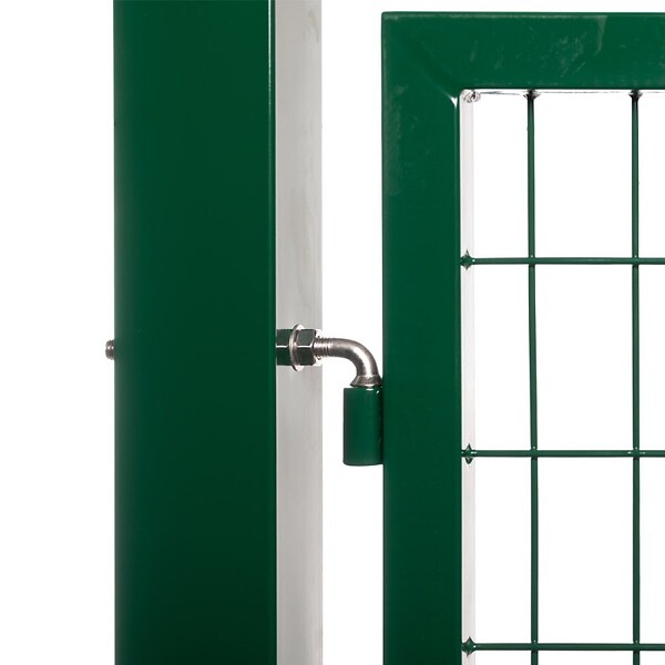 EASY CLOTURE - Portail grillagé maille 100x50 -  Largeur 4 mètres - Square Gate - large