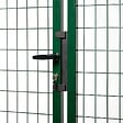 EASY CLOTURE - Portail grillagé maille 100x50 -  Largeur 4 mètres - Square Gate - vignette