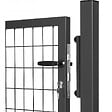 EASY CLOTURE - Portillon grillagé maille 100x50 - Largeur 1m20 - Square Gate - vignette