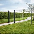EASY CLOTURE - Portillon grillagé maille 100x50 - Largeur 1m20 - Square Gate - vignette