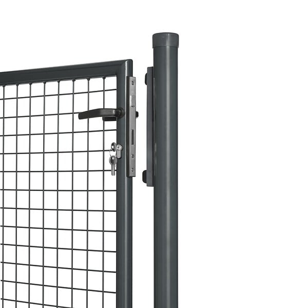 EASY CLOTURE - Portillon de jardin grillagé maille 50x50 - Nice Gate - large