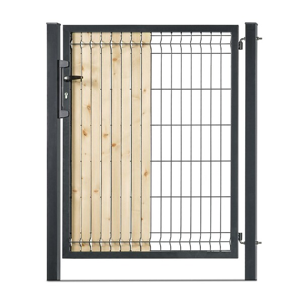 EASY CLOTURE - Portillon grillagé occultable - Largeur 1m00 - Full Gate - large
