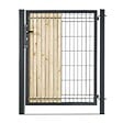 EASY CLOTURE - Portillon grillagé occultable - Largeur 1m00 - Full Gate - vignette