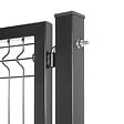 EASY CLOTURE - Portillon grillagé occultable - Largeur 1m00 - Full Gate - vignette