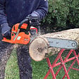 GT GARDEN - Tronçonneuse thermique 62 cm3, 3.5 CV, guide 50 cm, 2 chaînes - vignette