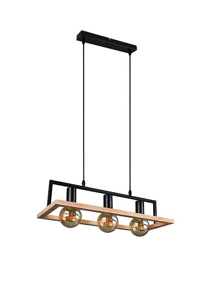 RL - Suspension Bano - Noir mat - 10W - large