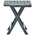 VIDAXL - vidaXL Table pliable de jardin vert 45x43x50 cm plastique - vignette