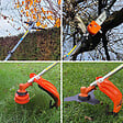 GT GARDEN - Multifonction thermique 4 en 1 avec guidon : tronçonneuse - débroussailleuse - taille-haies et rallo - vignette