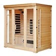 CONCEPT USINE - Cabine de sauna luxe infrarouge 4-5 places NARVIK - vignette