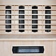 CONCEPT USINE - Cabine de sauna luxe infrarouge 4-5 places NARVIK - vignette