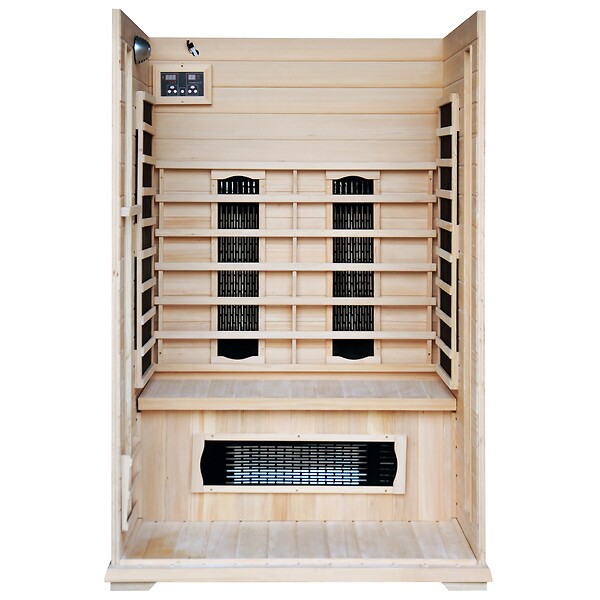 CONCEPT USINE - Cabine de sauna luxe infrarouge 2 places NARVIK - large
