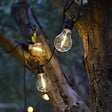 LUMISKY - Guirlande solaire PARTY CLEAR HYBRID 10 ampoules 7.5M - vignette