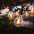 LUMISKY - Guirlande solaire PARTY CLEAR HYBRID 10 ampoules 7.5M - vignette