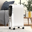 ROINTE - Radiateur mobile digital à inertie fluide LORENT 9 éléments 2000W - ROINTE - LRTCFN2000 - vignette