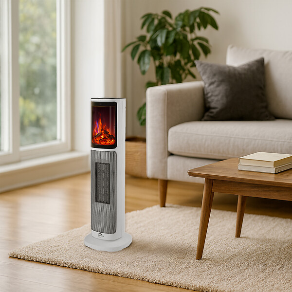 SANNOVER - Radiateur Céramique Oscillant Lizeo 2000 W Blanc Sannover - large