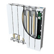 INTUIS - Radiateur horizontal 750W Blanc AXINO 3EO - INTUIS - M240112 - vignette