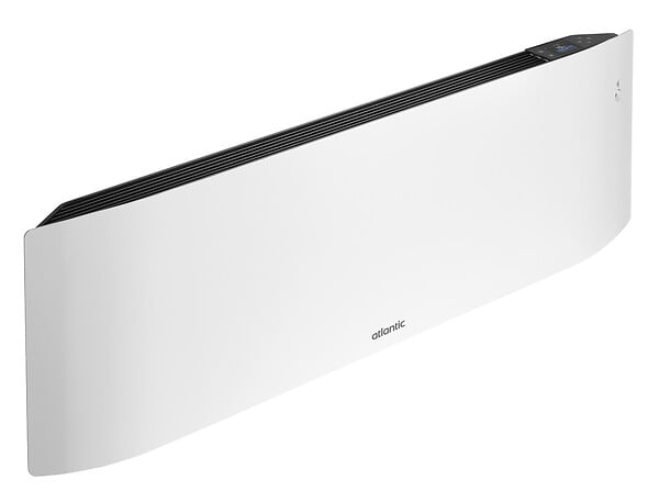 ATLANTIC - Radiateur connecté Divali Néo plinthe 1500W Blanc carat - ATLANTIC - 507675 - large
