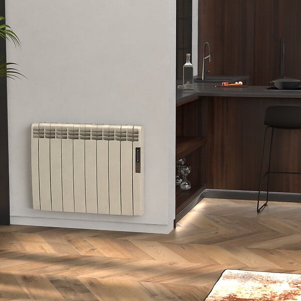 ROINTE - Radiateur connecté EOINIQ 4 éléments 600W Oyster White - ROINTE - ERFO0600RAD2 - large