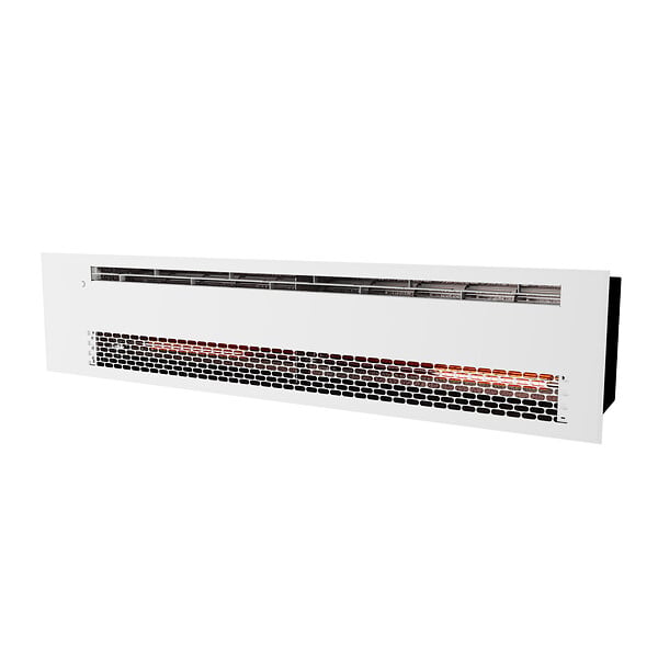 INTUIS - Rideau d'air encastrable Blanc 6kW/12kW Stopair - INTUIS - M168224 - large