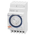 GEWISS - Interrupteur horaire hebdomadaire analogique avec réserve 150 h 1 inverseur 2.5 modules - GEWISS - GWD6776 - vignette