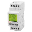 GEWISS - Interrupteur horaire hebdomadaire digital réserve 5 ans 1 inverseur 2 modules - GEWISS - GWD6782 - vignette