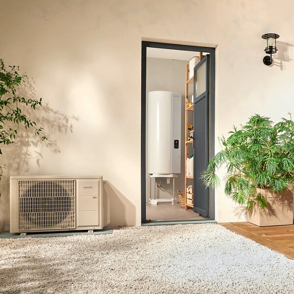 ATLANTIC - Ensemble chauffe-eau thermodynamique Calypso Split 200L Vertical Mural - ATLANTIC - ATLPACKSPLITCA200 - large